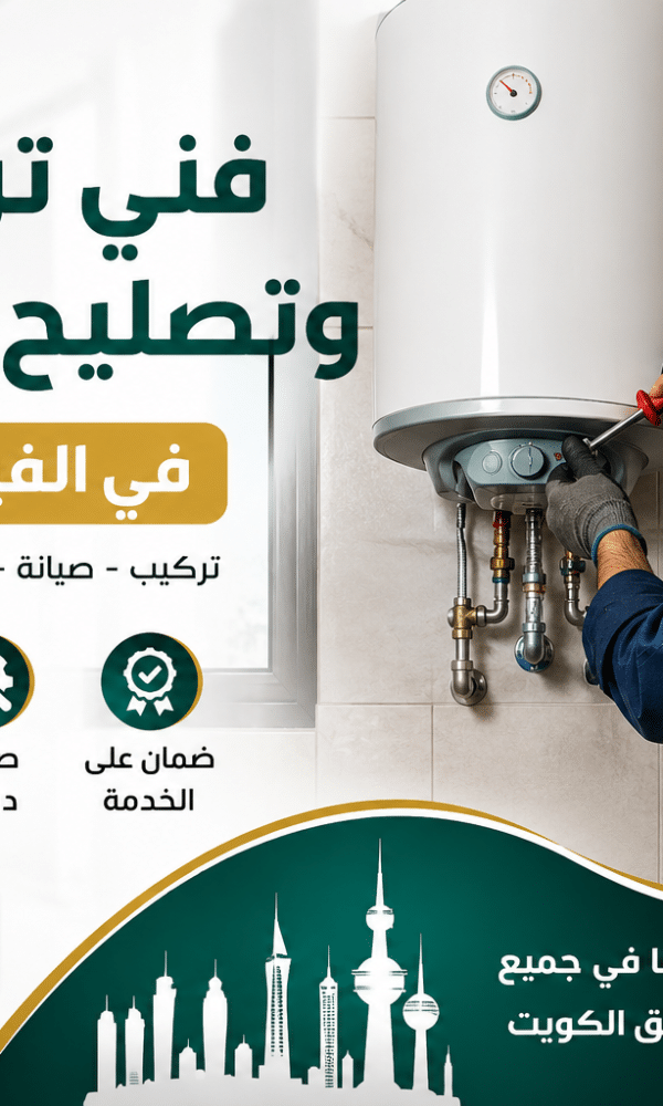 فني تركيب وتصليح سخانات في الفيحاء بالكويت