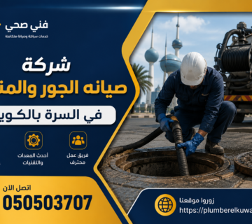 شركة صيانه الجور والمناهيل في السرة بالكويت