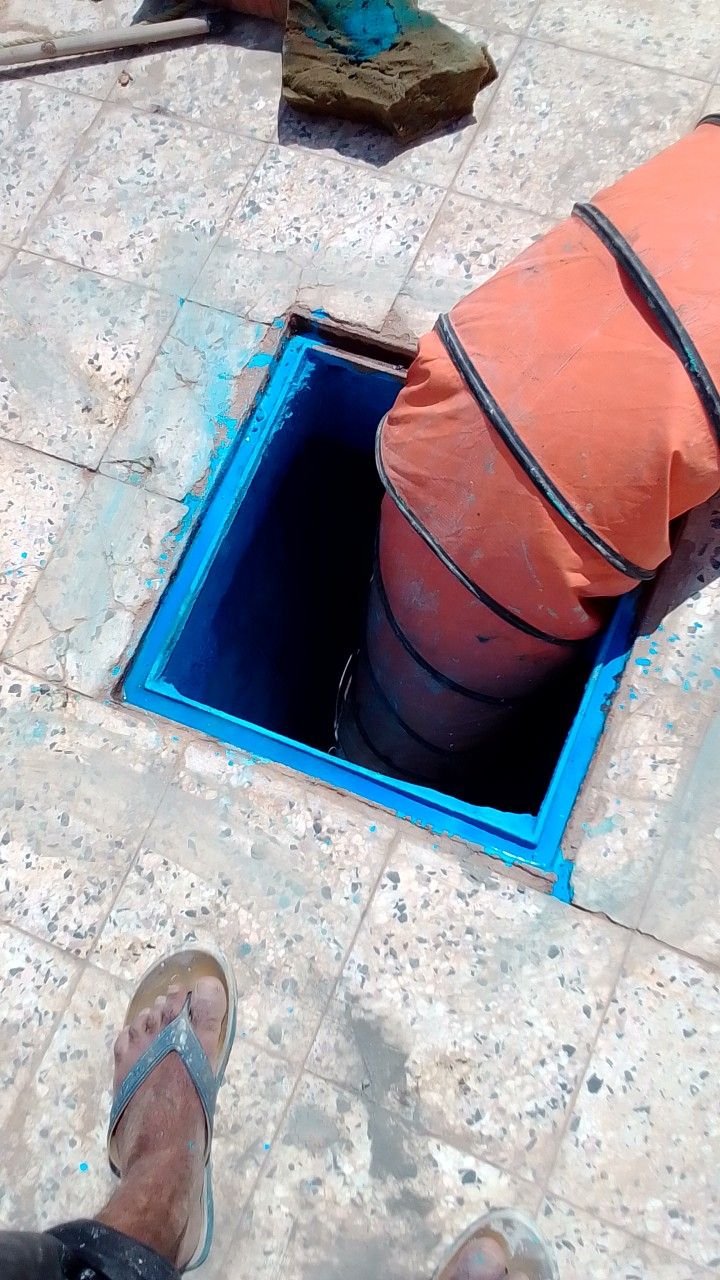 تنظيف جورة السرداب في السرة بالكويت