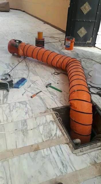 تنظيف جورة السرداب في قرطبة بالكويت