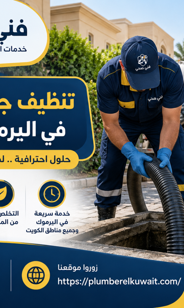تنظيف جورة السرداب في اليرموك بالكويت