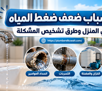 أسباب ضعف ضغط المياه في المنزل وطرق تشخيص المشكلة