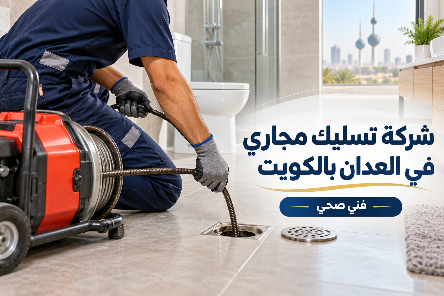 شركة تسليك مجاري في العدان بالكويت