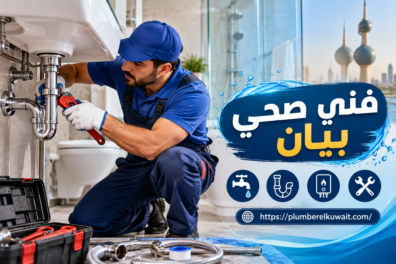 فني صحي بيان